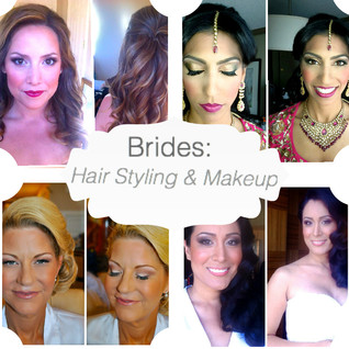 Brides: Hair Styling & Makeup